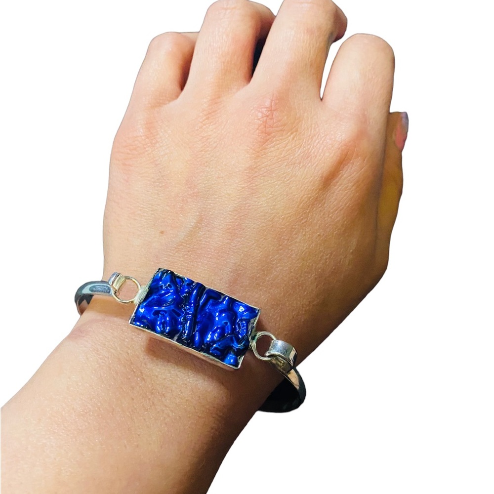 Silver Alpaca bracelet